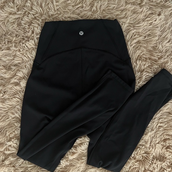 Black Lululemon align leggings, size 2 - Picture 2 of 3
